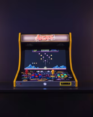 Bartop Arcade PC 2 Players Anni 80 LED