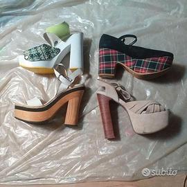 sandali nr 39  legno