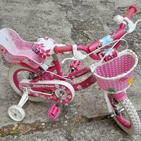 BICICLETTA BIMBA 12" BUTTERFLY FLOWER 