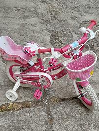 BICICLETTA BIMBA 12" BUTTERFLY FLOWER 