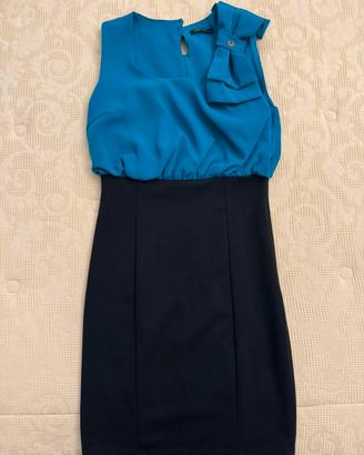 Vestito donna blu e nero fly girl taglia S