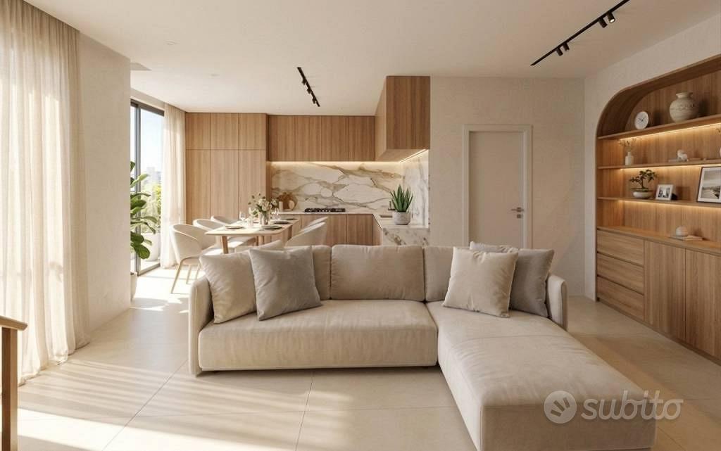 Appartamento di 116 m² con 3 locali e box auto dop - Vista 3