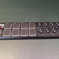 Akai LPD8 controller MIDI USB con scatola e cavo