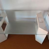 tavolino salotto in vetro 