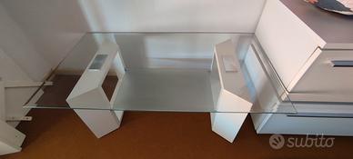tavolino salotto in vetro 