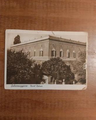 Cartolina 1951 - salsomaggiore hotel detrar