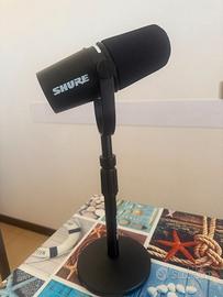 Shure MV7+ Microfono Dinamico per Podcast