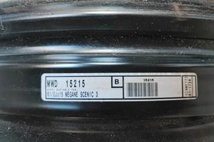 4 cerchi in ferro da 16" Renault 