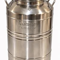 Bidone inox 50L Sansone per OLIO con rubinetto