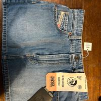 minigonna diesel in denim