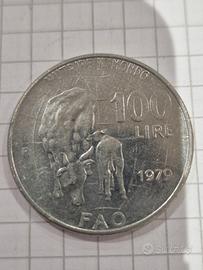 100 lire fao 1979