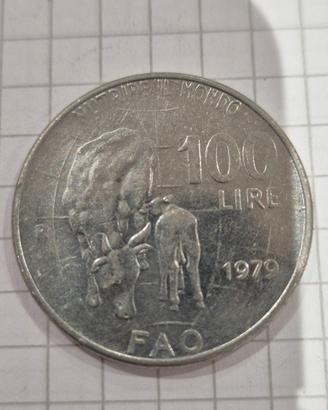 100 lire fao 1979