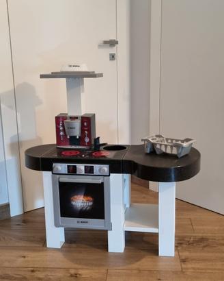 Cucina giocattolo con accessori