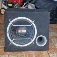 Subwoofer JBL 1000W + Amplificatore Mc Hammer 1200