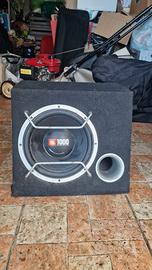 Subwoofer JBL 1000W + Amplificatore Mc Hammer 1200