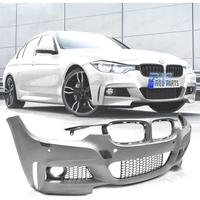 PARAURTI ANTERIORE BMW F30 F31 LOOK M PDC GRIGLIE 