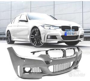 PARAURTI ANTERIORE BMW F30 F31 LOOK M PDC GRIGLIE 