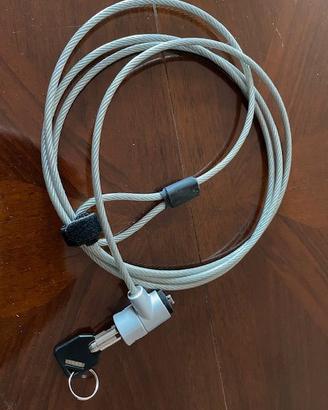 cavo antifurto per pc portatile