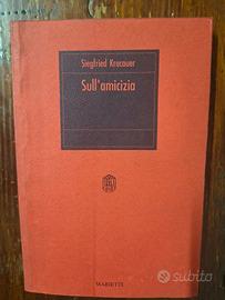 Libro "Sull'amicizia" di Siegfried Kracquer