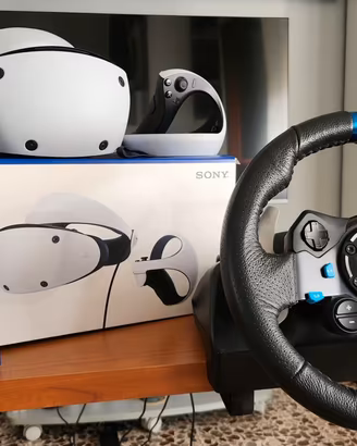 VR2, volante G29, Gran Turismo 7