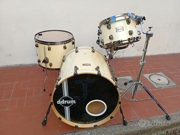 Batteria DDrum 4 fusti White Sparkle