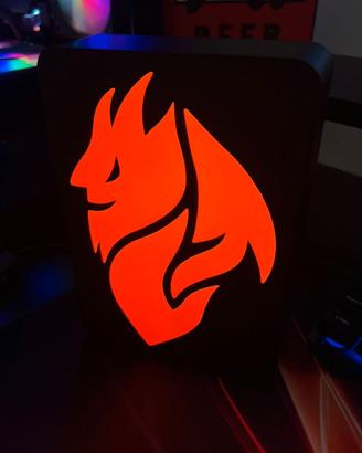 Lampada LED AC Milan Diavolo