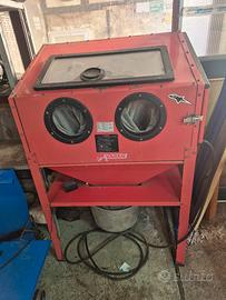 sabbiatrice con banco