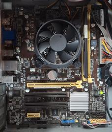 CPU Intel i3-4130 3.40GHz +Motherboard ASUS H81M-C