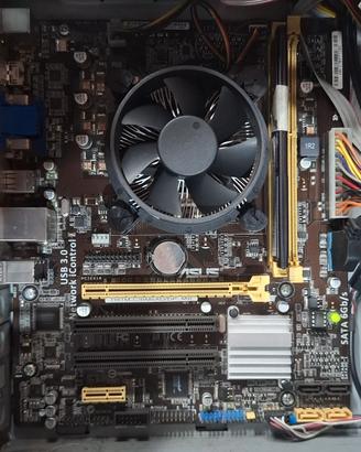 CPU Intel i3-4130 3.40GHz +Motherboard ASUS H81M-C