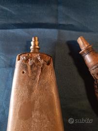 Lotto Antico Ottone e Cuoio – Borsetta Porta Palli