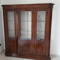 vetrina Golden in legno 