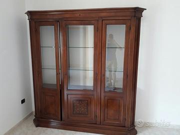 vetrina Golden in legno 