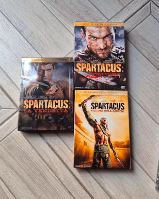 Dvd Spartacus 3 stagioni  ,la quarta mancante 