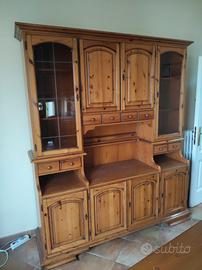 credenza in legno massello