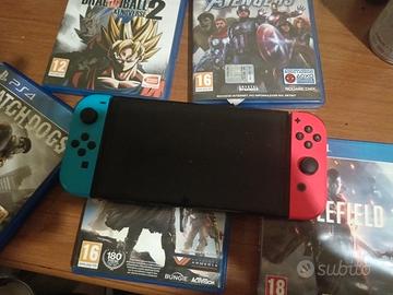 Nintendo switch Olead come nuova