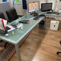 LIBRERIA, SCRIVANIA E SEDIE PER UFFICIO O CASA