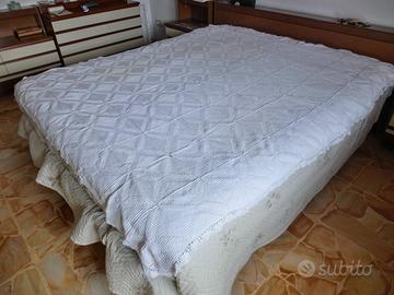 Coperta uncinetto fatta a mano singola trasformabi