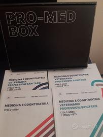 Pro Med Box manuali test di ammissione a medicina