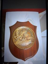 Cresta Plaque M.T.C. Tremiti In Mare Fortiter