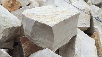 Pietra di trani tranciata - cubetti