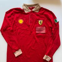 Polo a maniche lunghe Ferrari