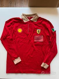 Polo a maniche lunghe Ferrari
