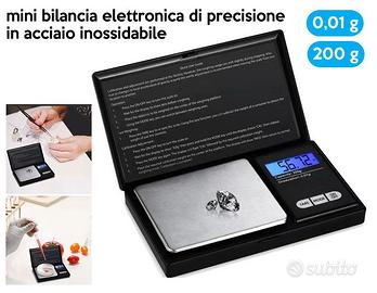 Bilancia elettronica di Precisione 0,01 -200 gr