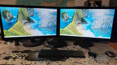 PC DELL CON 2 MONITOR 27"