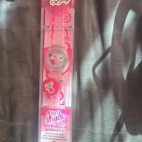 Orologio da polso con cinturino rosa