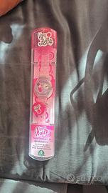 Orologio da polso con cinturino rosa