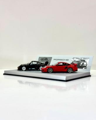 Porsche 911 GT2 Set (993 + 997 GT2 RS) 1:43