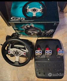 Volante LOGITECH G25 Volante e Pedaliera 
