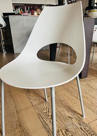 Sedie bianche Shark Bontempi Casa