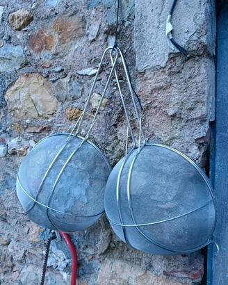 Colini/ Filtri inox miele da 25/30 cm di diametro